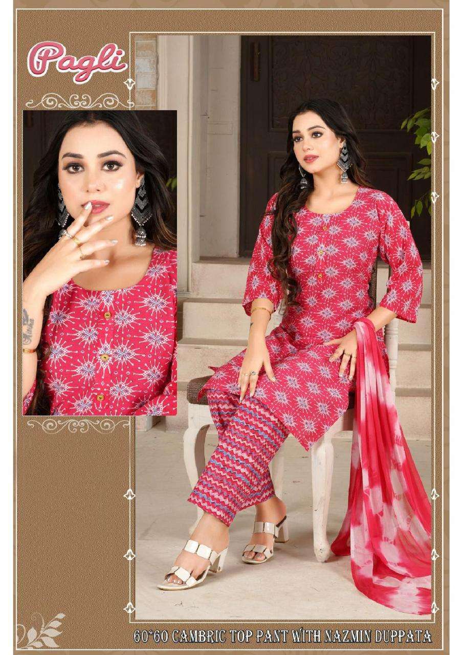 TRENDY PAGLI Kurti Wholesale catalog