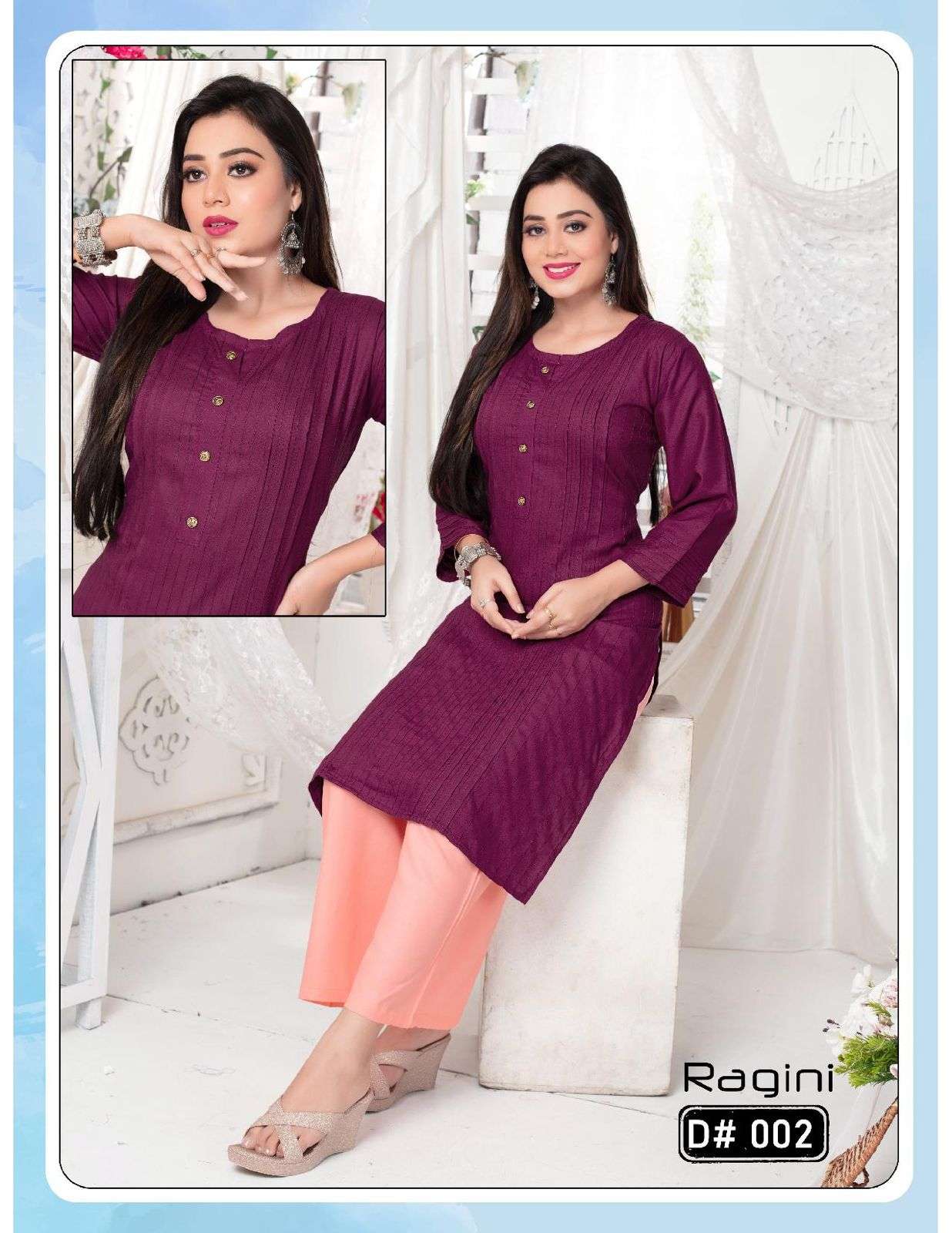 Trendy Ragini Vol.1 Kurti Wholesale catalog