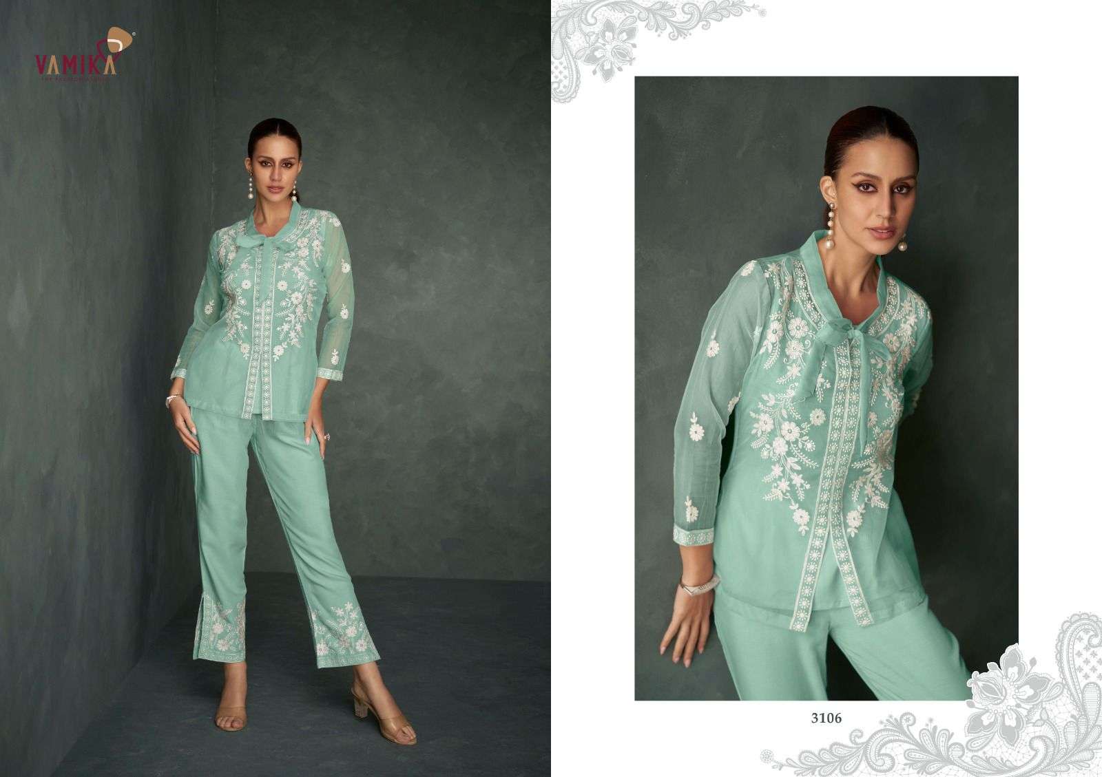 Vamika Rabya Vol-1 Co-ord set Western Wear Wholesale catalog