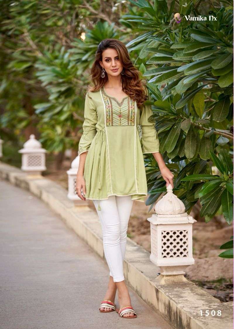 VAMIKA Rang Mahal Vol-2 Kurti Wholesale catalog
