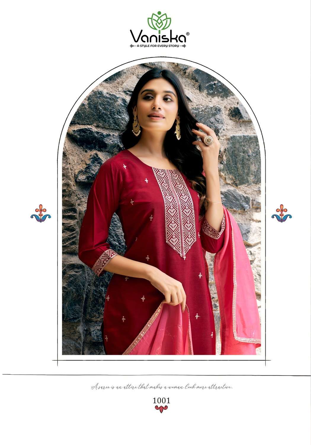 VANISKA FIZA VOL.1 Kurti Wholesale catalog