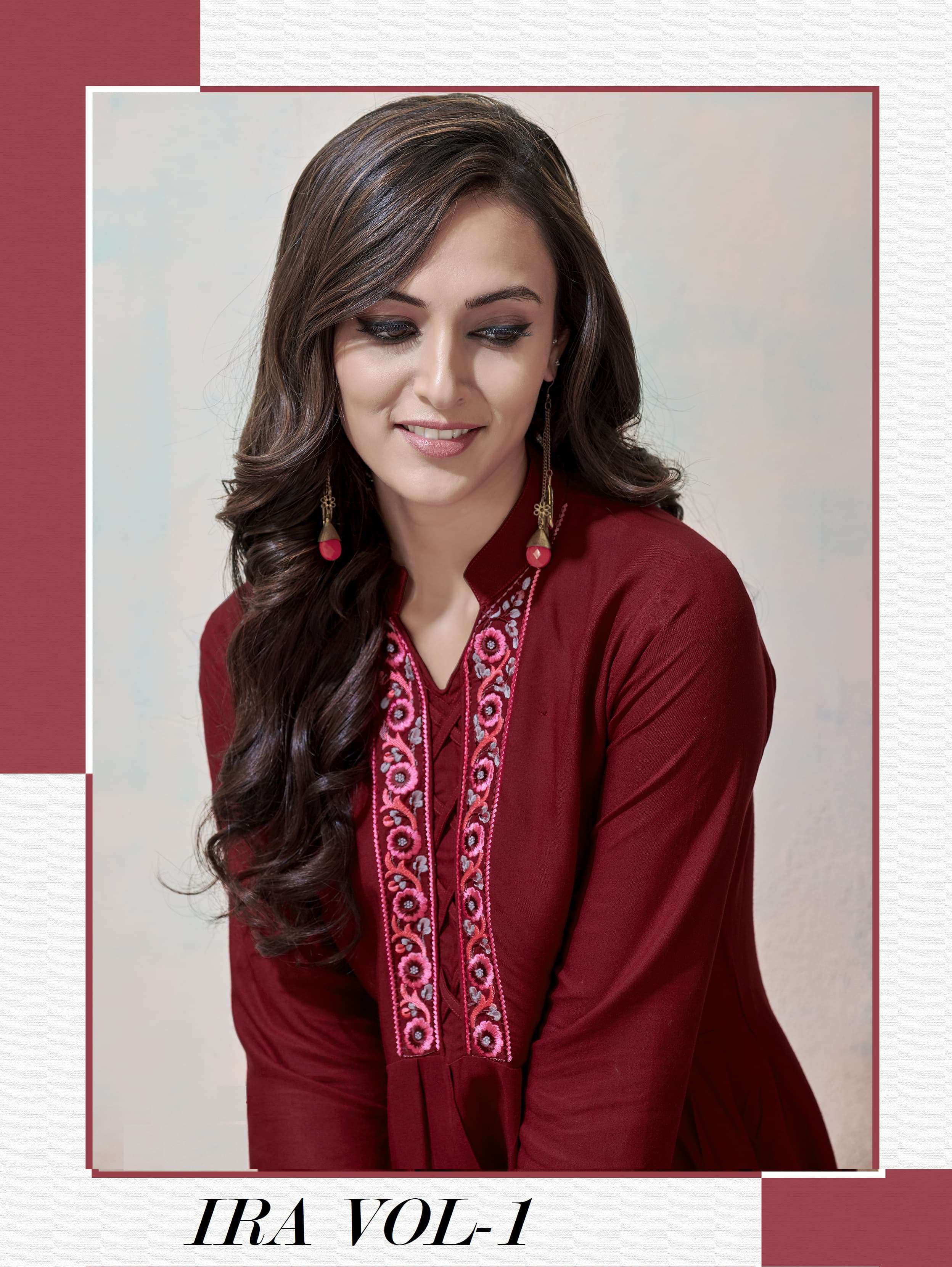 Vardan Designer IRA- Vol- 1 Kurti Wholesale catalog