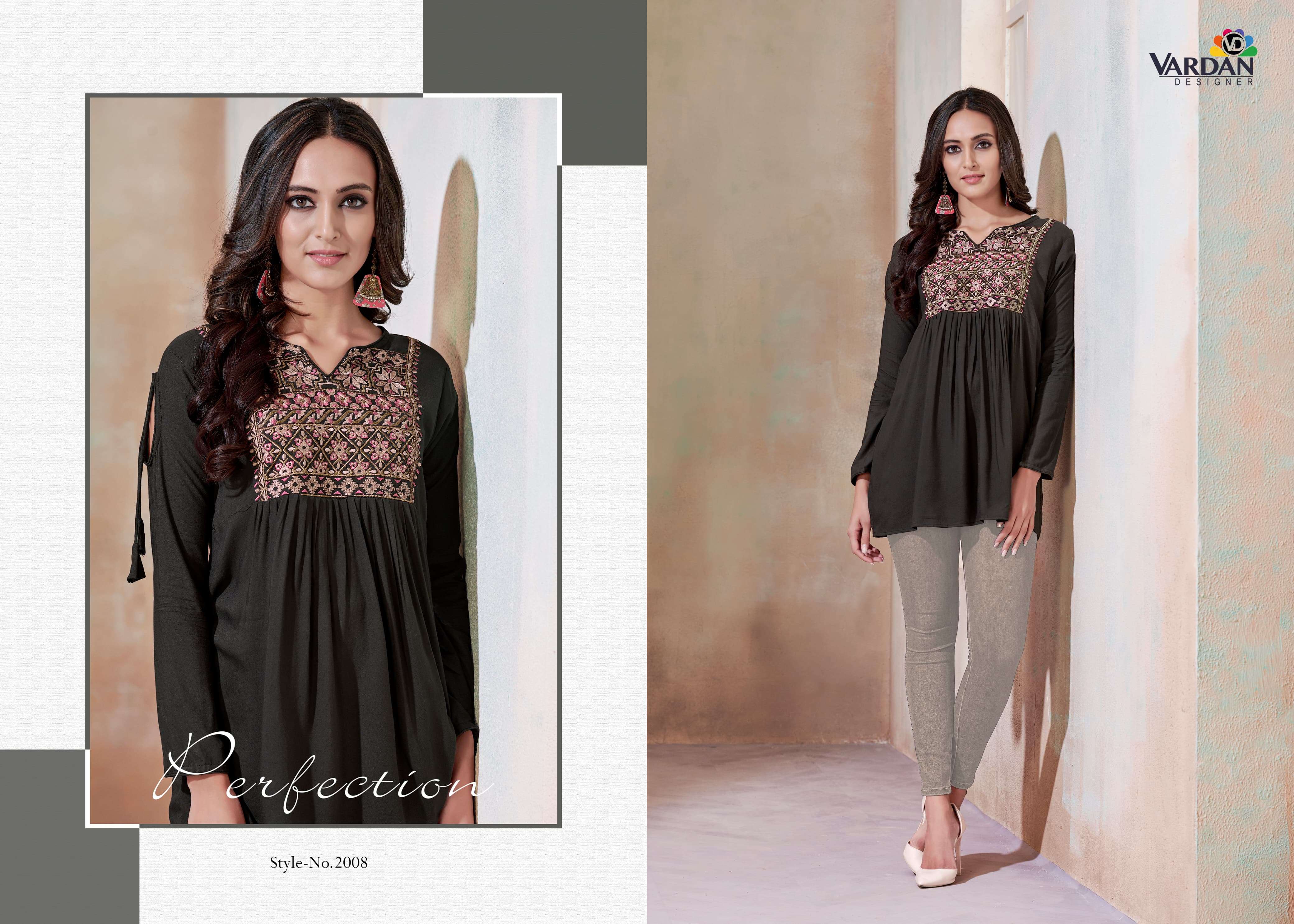 Vardan Designer IRA- Vol- 1 Kurti Wholesale catalog