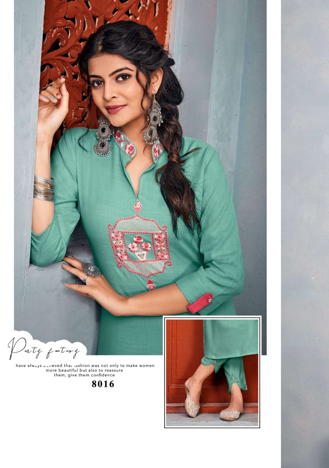 Vardan Designer Jhumka- Vol- 1 Kurti Wholesale catalog