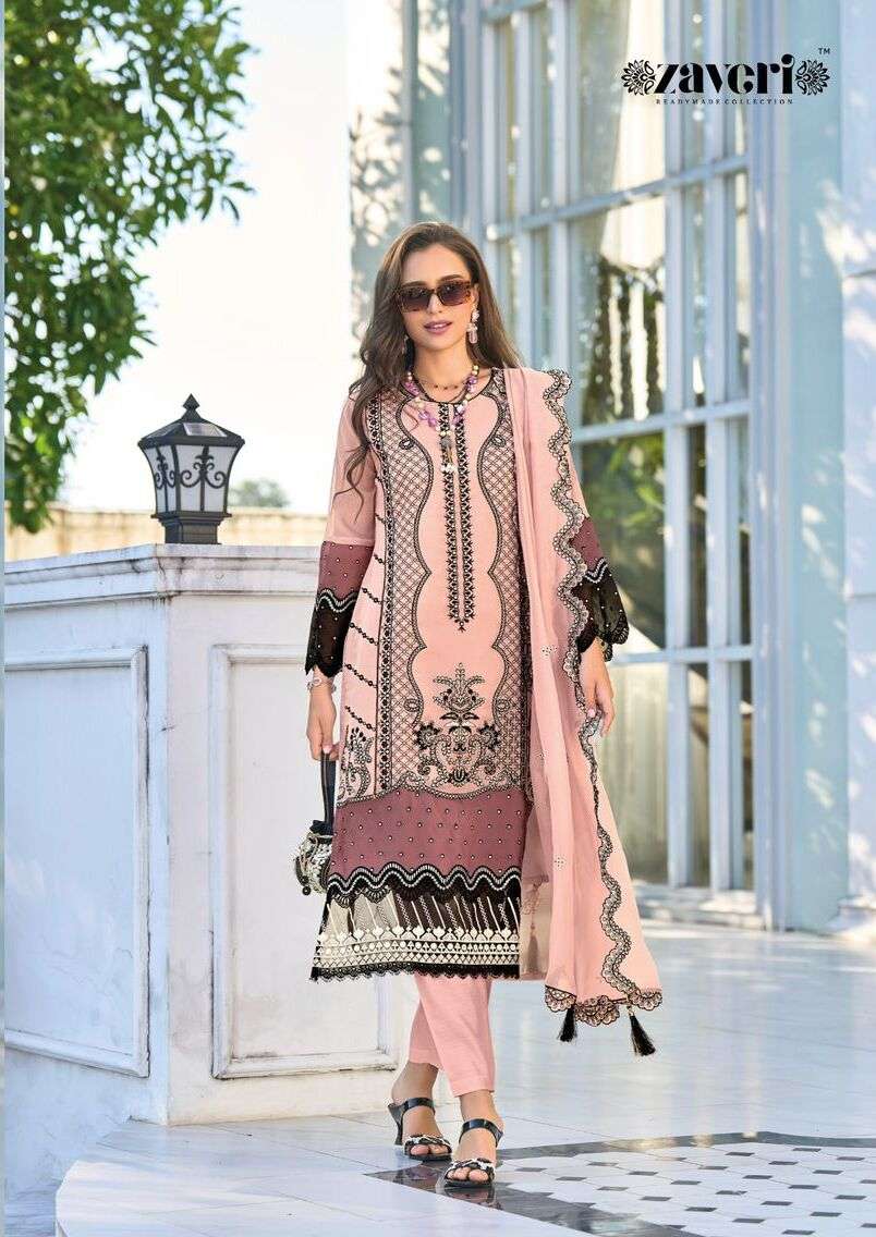 Zaveri Raghbat Organza Salwar Kameez Wholesale catalog