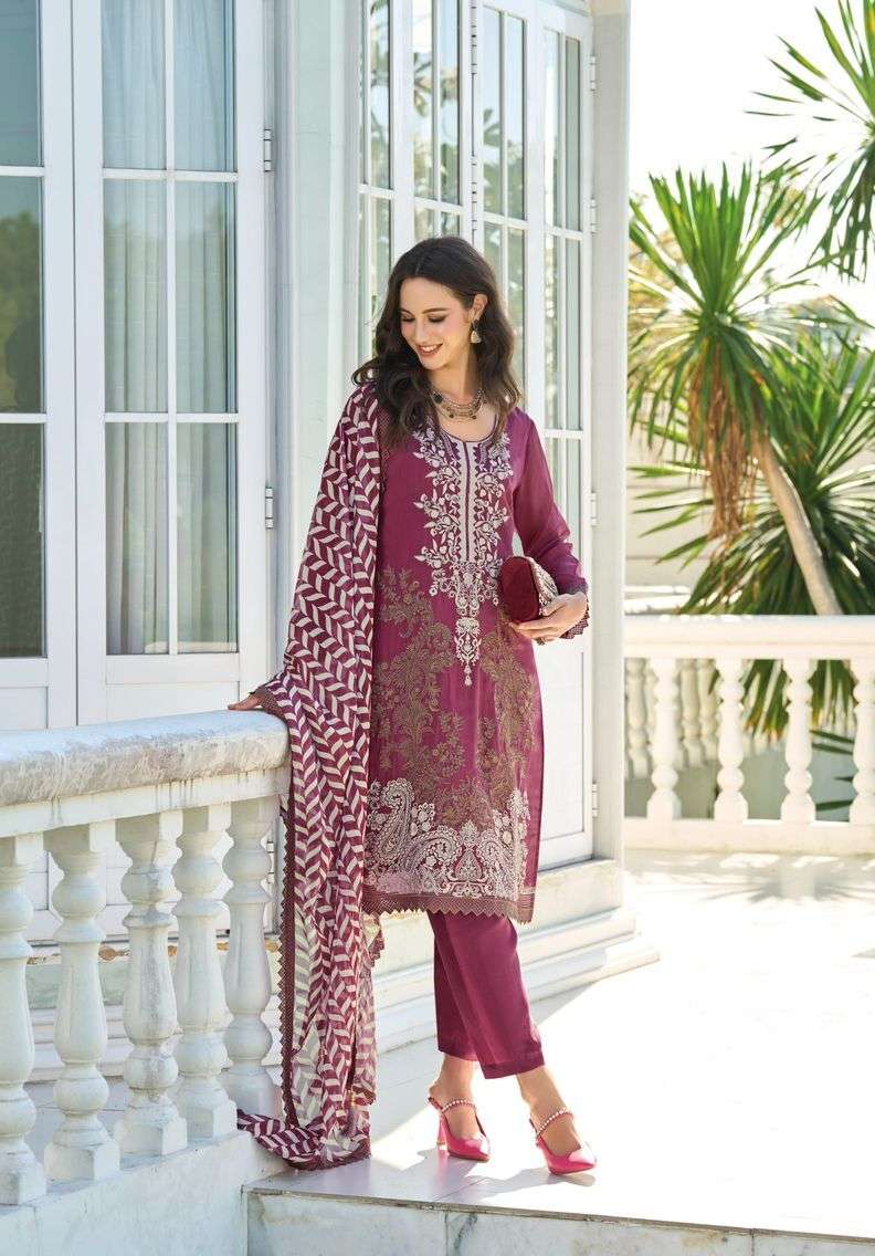 Zaveri Safinaz Organza Designer Salwar Kameez Wholesale catalog