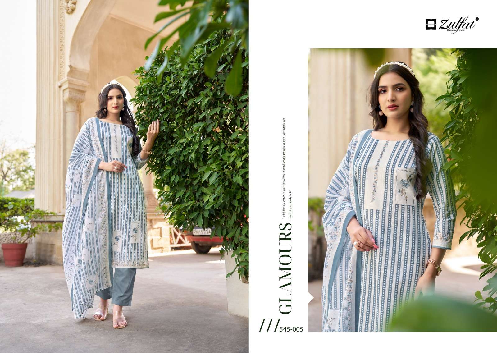 Zulfat Farhana Vol 5 Cotton Printed Dress Material Wholesale catalog