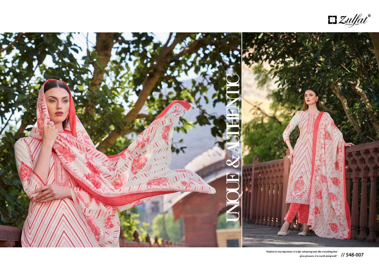 Zulfat Farhana Vol 6 Cotton Printed Dress Material Wholesale catalog