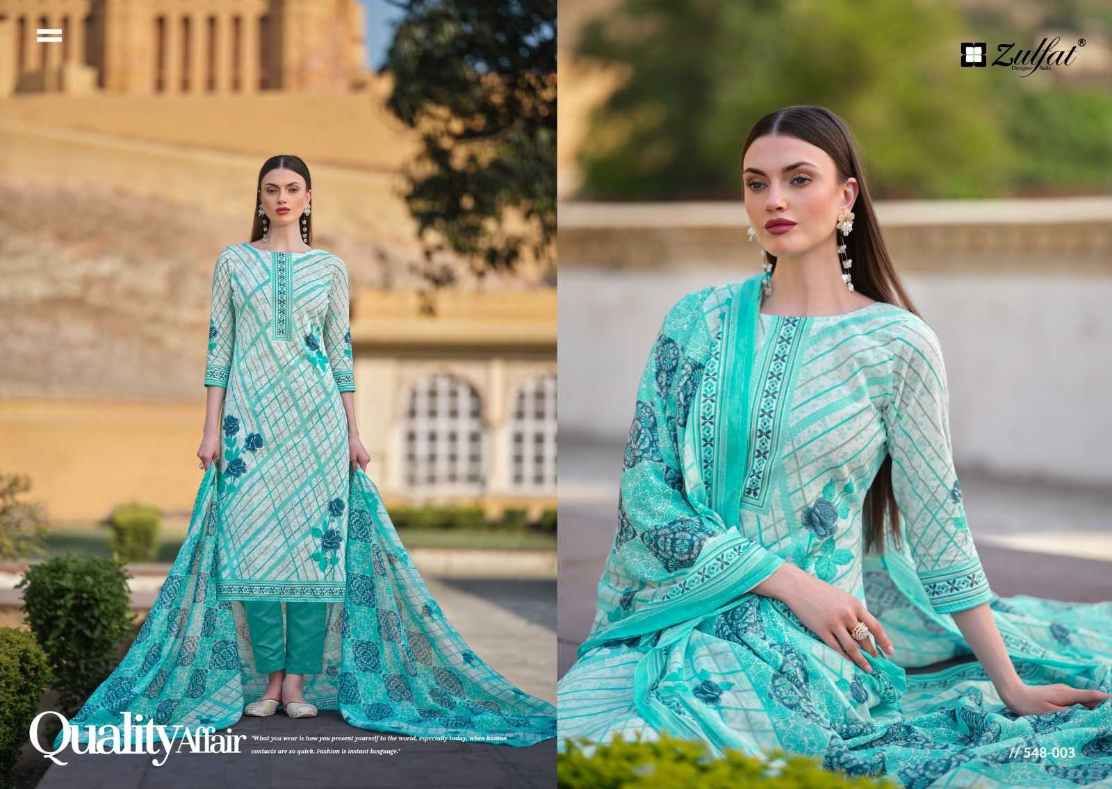Zulfat Farhana Vol 6 Cotton Printed Dress Material Wholesale catalog