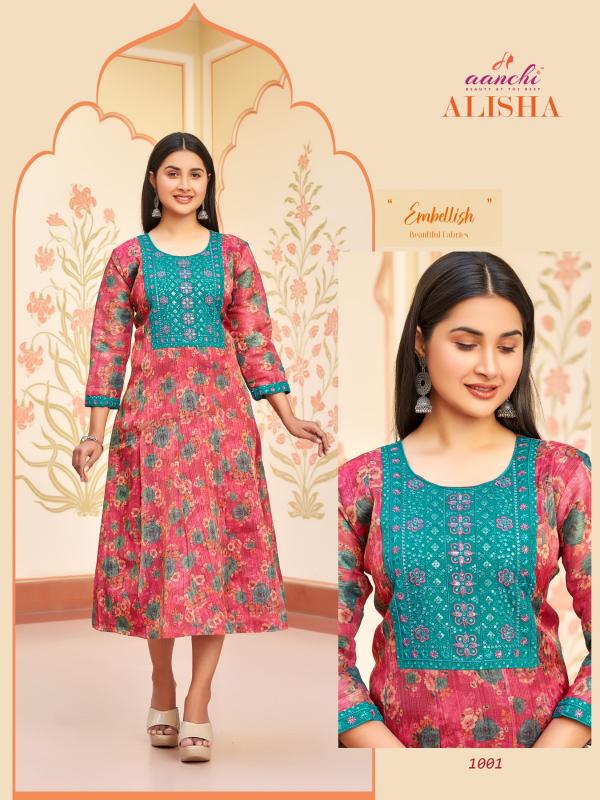 Aanchi ALISHA Kurti Wholesale catalog
