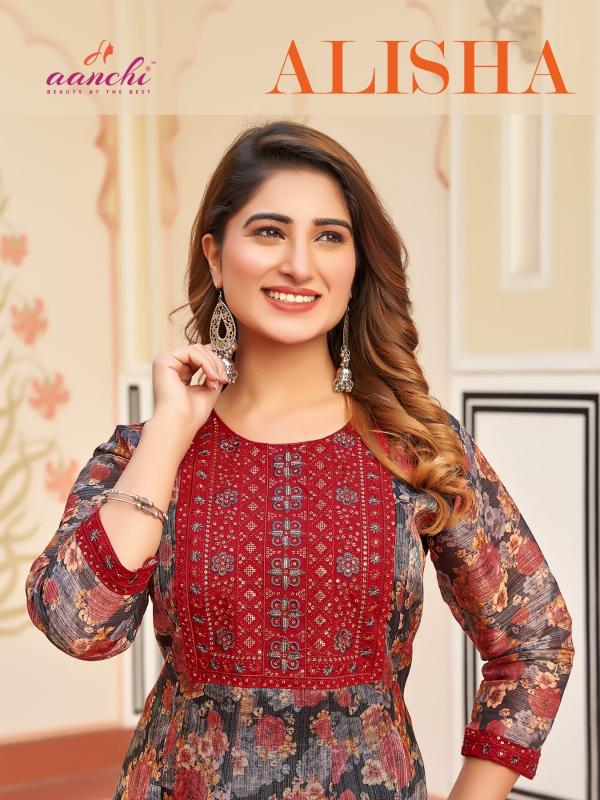 Aanchi ALISHA Kurti Wholesale catalog