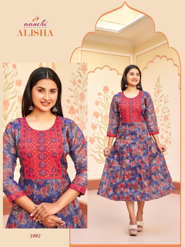 Aanchi ALISHA Kurti Wholesale catalog