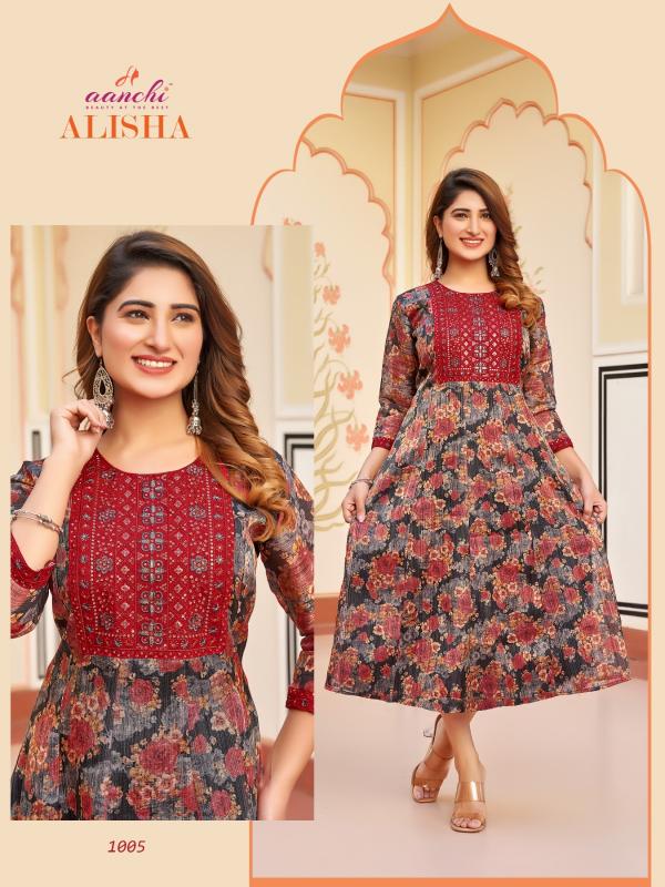 Aanchi ALISHA Kurti Wholesale catalog