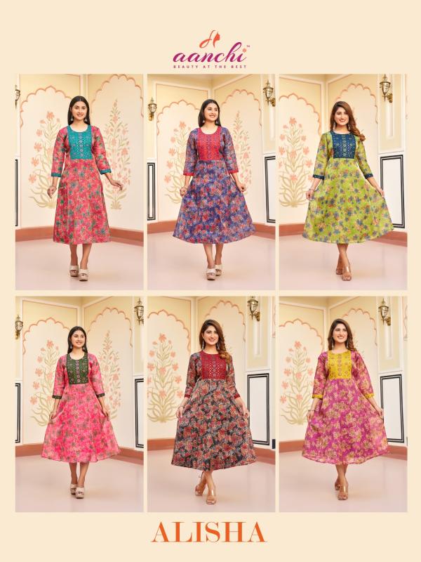 Aanchi ALISHA Kurti Wholesale catalog