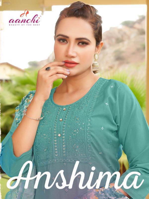 Aanchi ANSHIMA Kurti Wholesale catalog