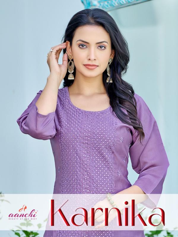 Aanchi KARNIKA Kurti Wholesale catalog