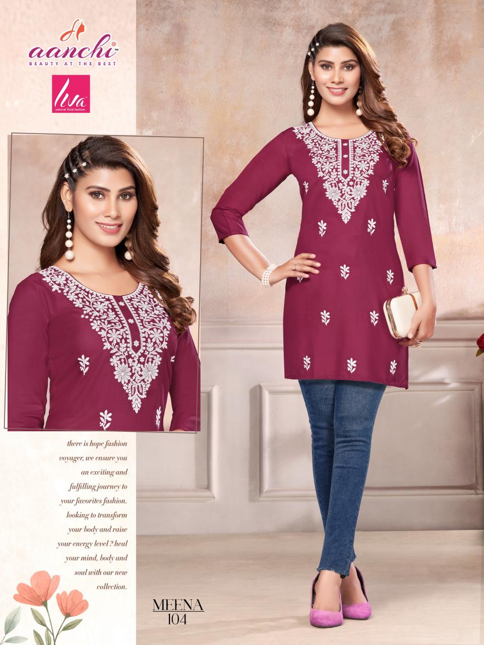 Aanchi MEENA Kurti Wholesale catalog