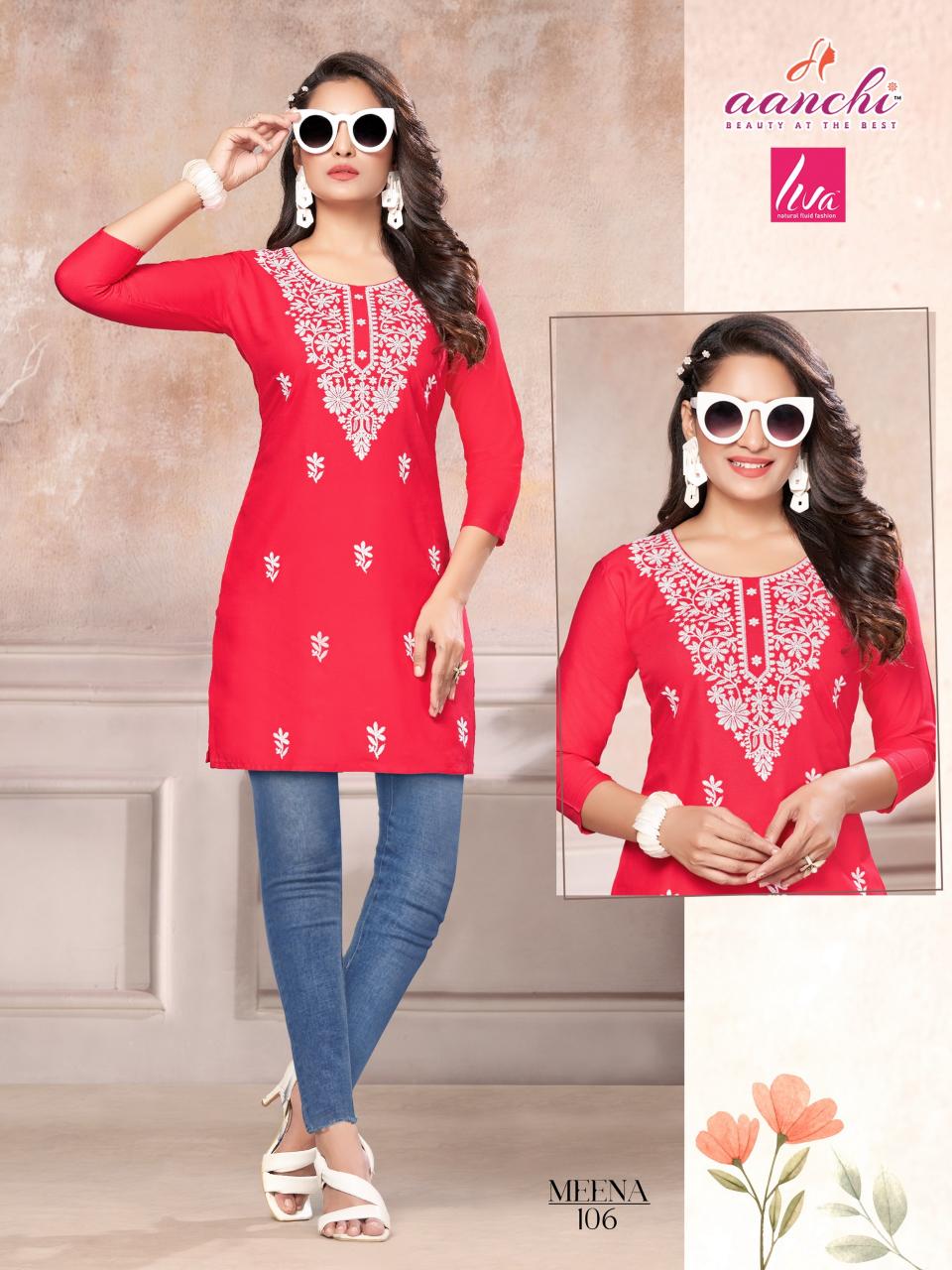 Aanchi MEENA Kurti Wholesale catalog