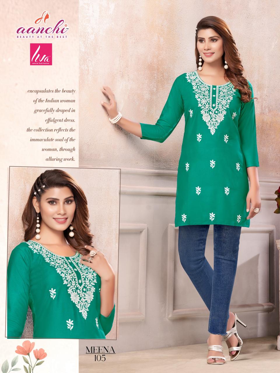 Aanchi MEENA Kurti Wholesale catalog