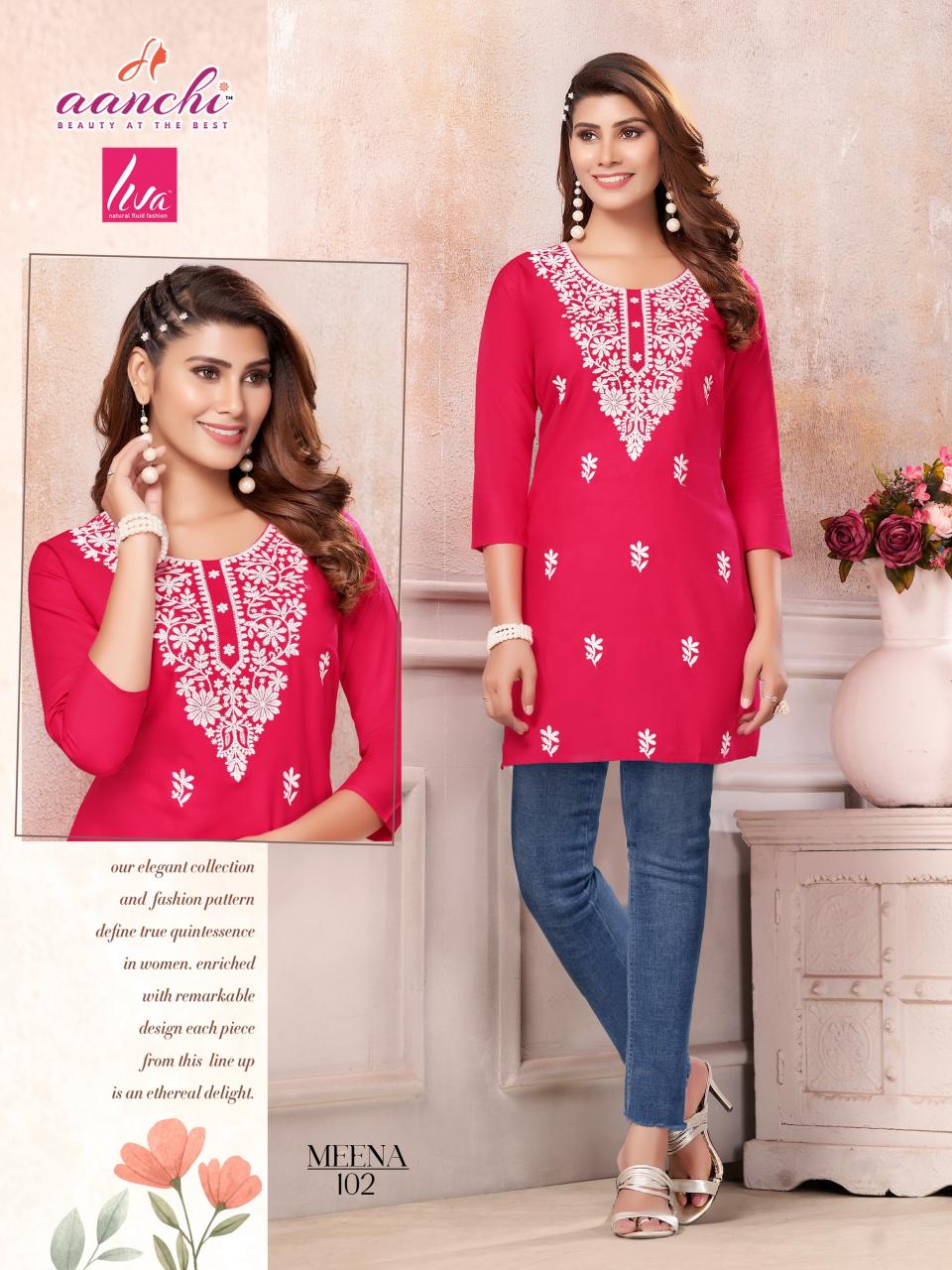 Aanchi MEENA Kurti Wholesale catalog