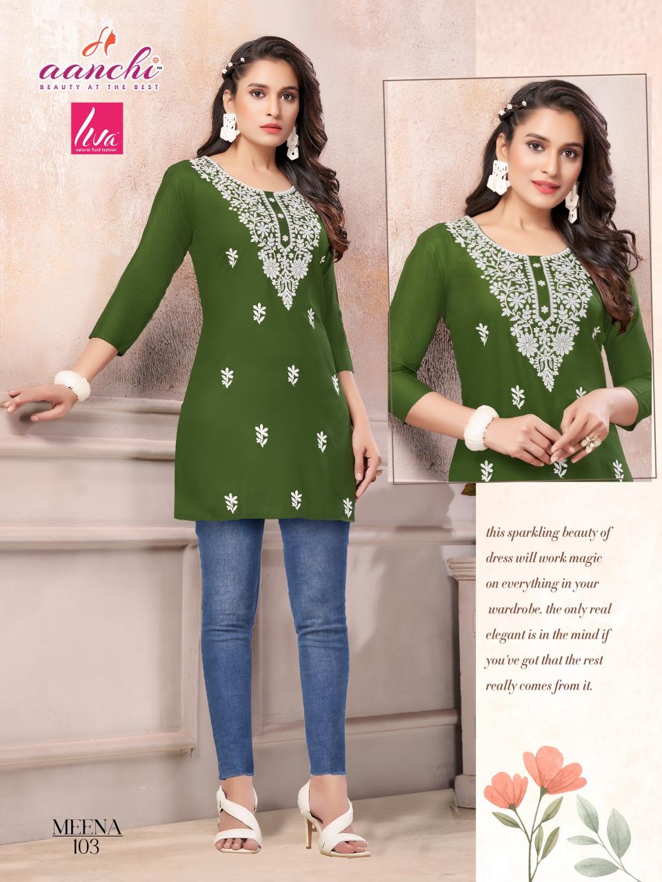 Aanchi MEENA Kurti Wholesale catalog