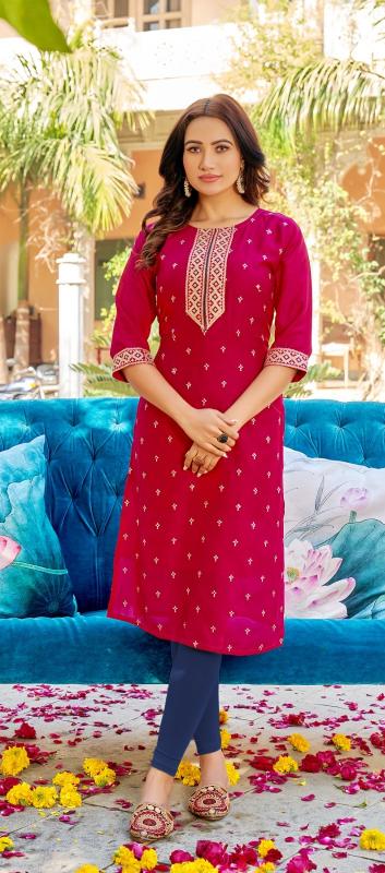 Aanchi SEEMA Kurti Wholesale catalog