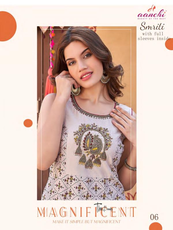 Aanchi SMRITI Kurti Wholesale catalog