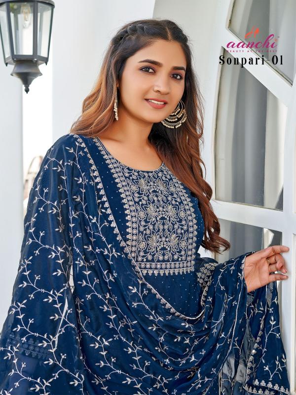 Aanchi SONPARI Kurti Wholesale catalog