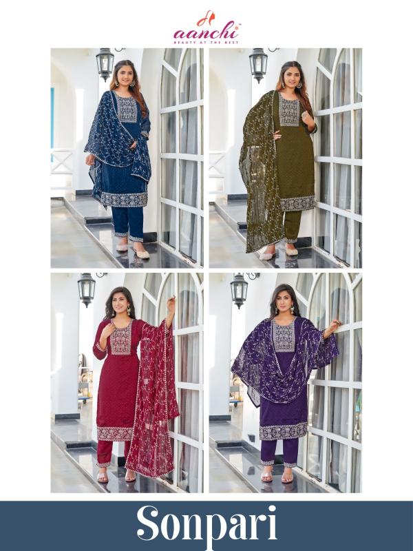 Aanchi SONPARI Kurti Wholesale catalog