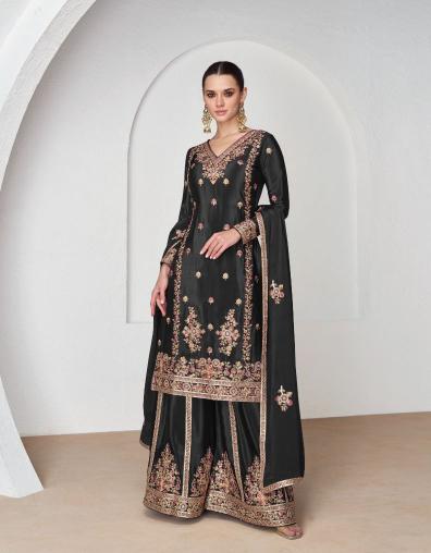 Aashirwad Nazrana Premium Silk Salwar Kameez Wholesale catalog
