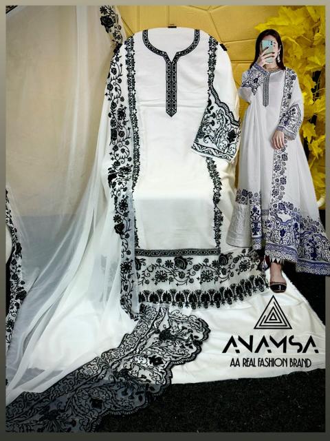 Anamsa 469 Rayon Salwar Kameez Wholesale catalog