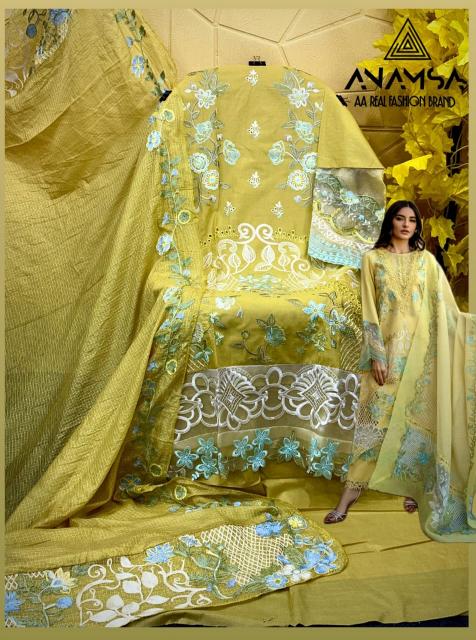 Anamsa 478 To 480 Cotton Salwar Kameez Wholesale catalog