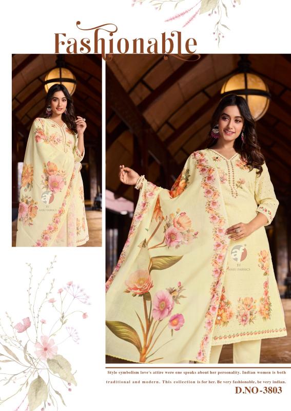 Anju Fabrics Comfort lady vol -2 Kurti Wholesale catalog