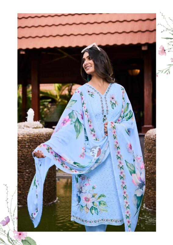 Anju Fabrics Comfort lady vol -2 Kurti Wholesale catalog