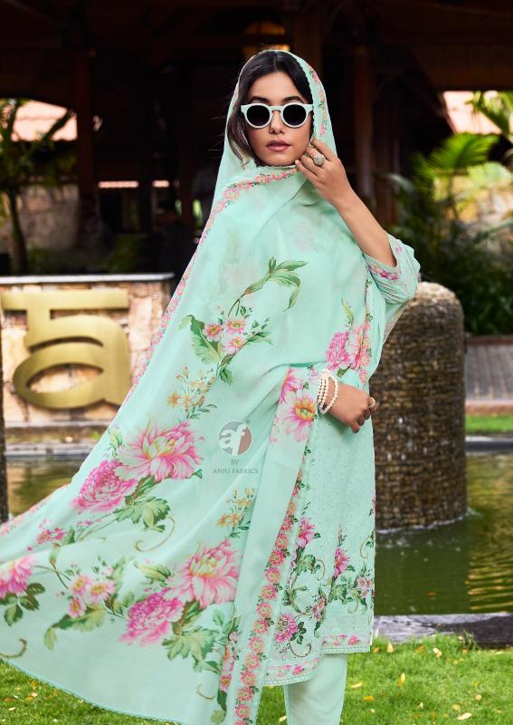 Anju Fabrics Comfort lady vol -2 Kurti Wholesale catalog