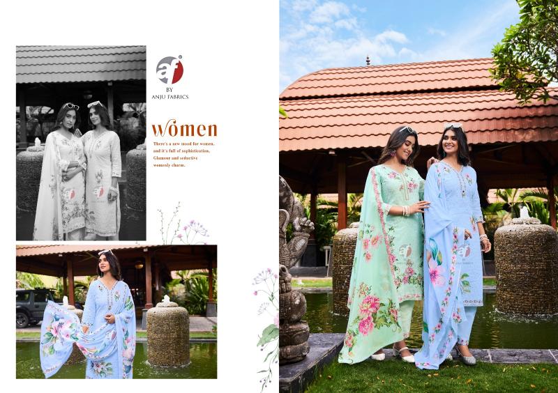 Anju Fabrics Comfort lady vol -2 Kurti Wholesale catalog