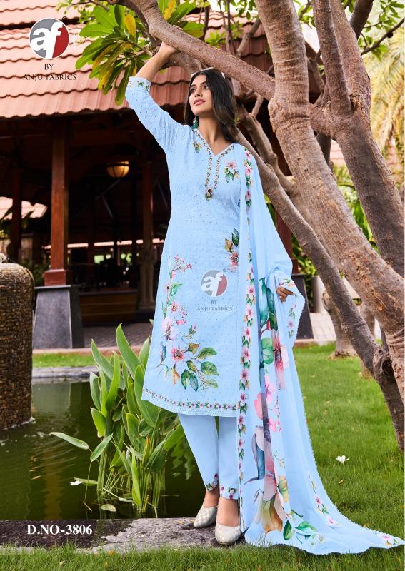 Anju Fabrics Comfort lady vol -2 Kurti Wholesale catalog