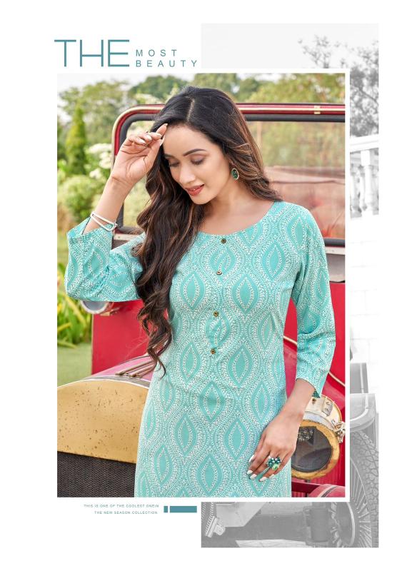 Anju Fabrics Fusion vol -4 Kurti Wholesale catalog