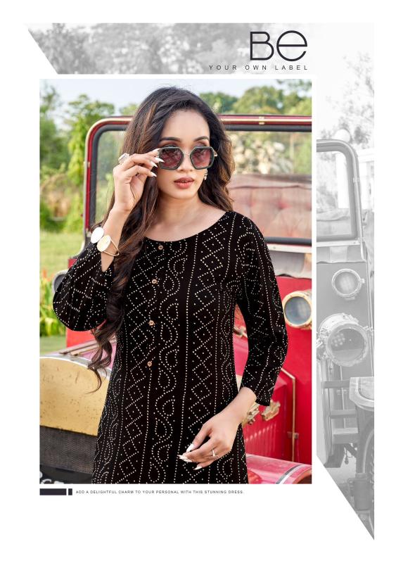 Anju Fabrics Fusion vol -4 Kurti Wholesale catalog