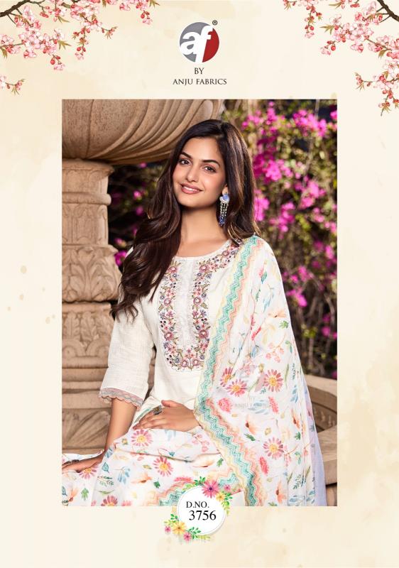 Anju Fabrics Patterns vol -3 Kurti Wholesale catalog
