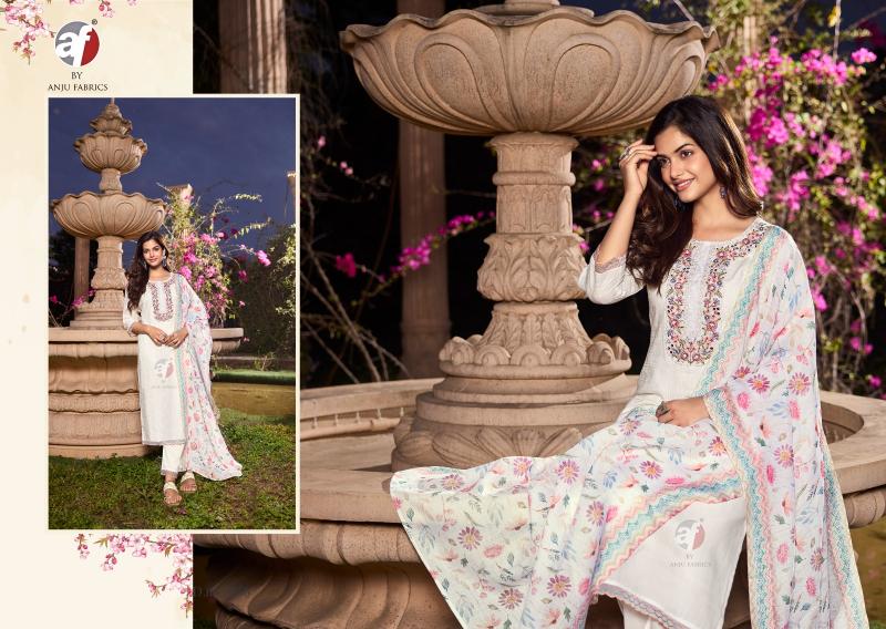 Anju Fabrics Patterns vol -3 Kurti Wholesale catalog