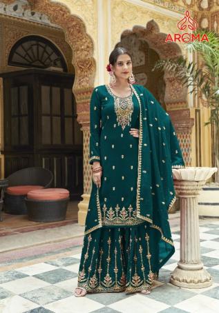 Aroma Antra Designer Premium Silk Salwar Kameez Wholesale catalog