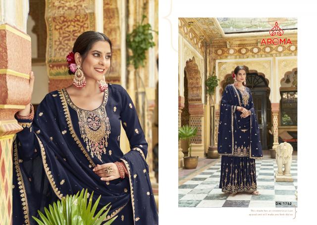 Aroma Antra Designer Premium Silk Salwar Kameez Wholesale catalog