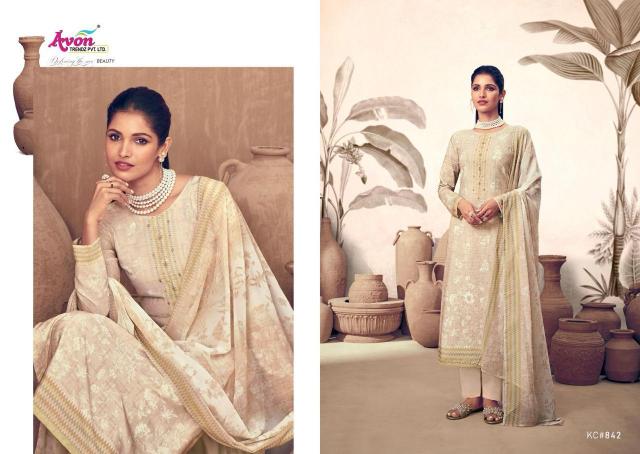 Avon Kabul Crape Vol 2 Digital Printed Salwar Kameez Wholesale catalog