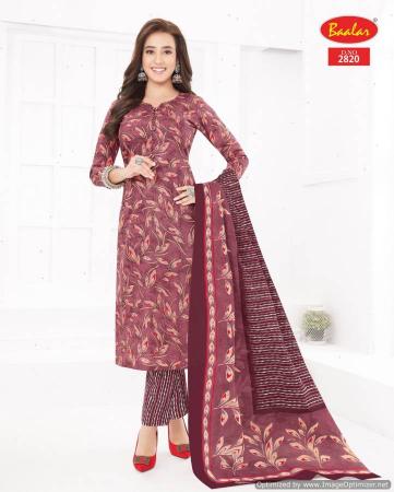 	Baalar Zaara Vol-28 – Kurti Pant With Dupatta Wholesale Catalog