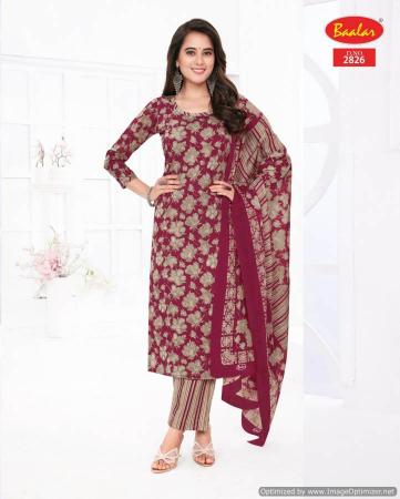 	Baalar Zaara Vol-28 – Kurti Pant With Dupatta Wholesale Catalog