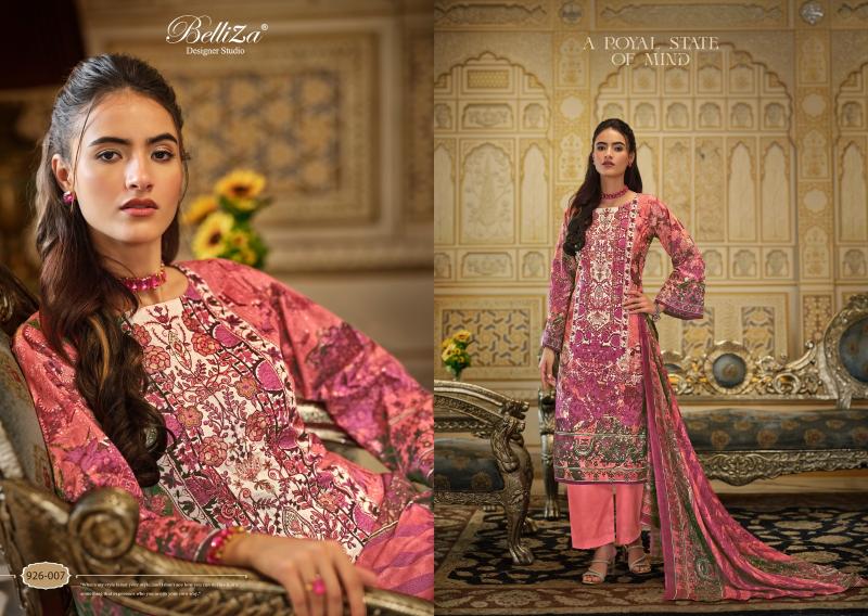 Belliza Naira Vol 55 Cotton Digital Printed Dress Material Wholesale catalog