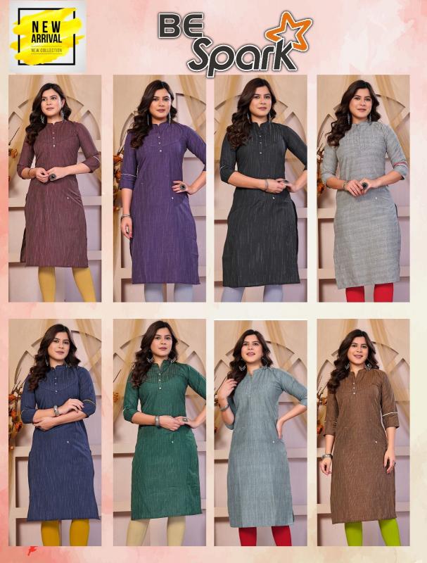  BRAUTY QUEEN BE-SPARK Kurti Wholesale catalog