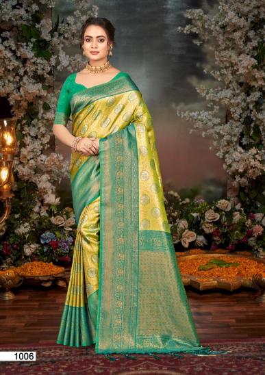 BUNAWAT Kalanidhi 05 Kanjivaram Silk Saree Wholesale catalog