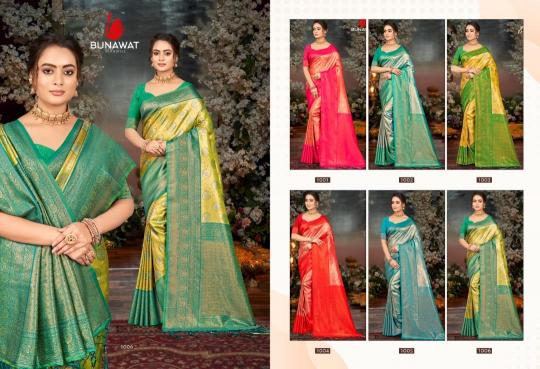 BUNAWAT Kalanidhi 05 Kanjivaram Silk Saree Wholesale catalog